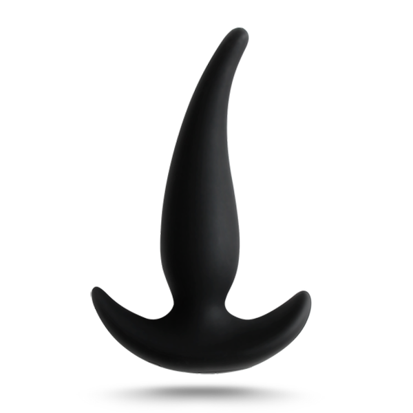 Phone app-controlled vibrating anal plug for beginners, hands-free pleasure for men & women.