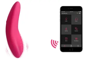 The Enjox Kite Remote Panty Vibrator allows partners to control it remotely from their cell phones!